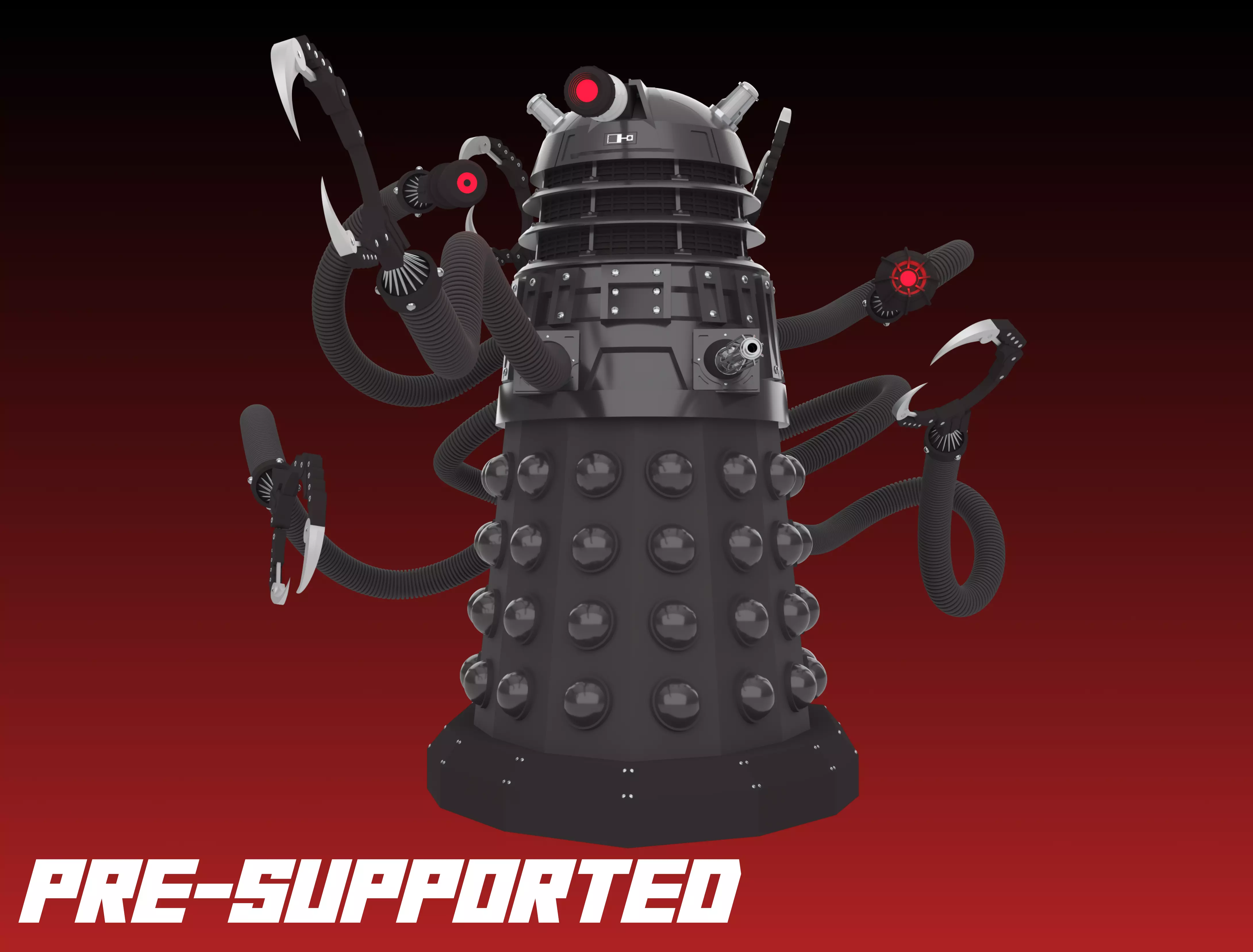 05 D-A-L-E-K Overseer - 32mm Miniature - 3D print model_0