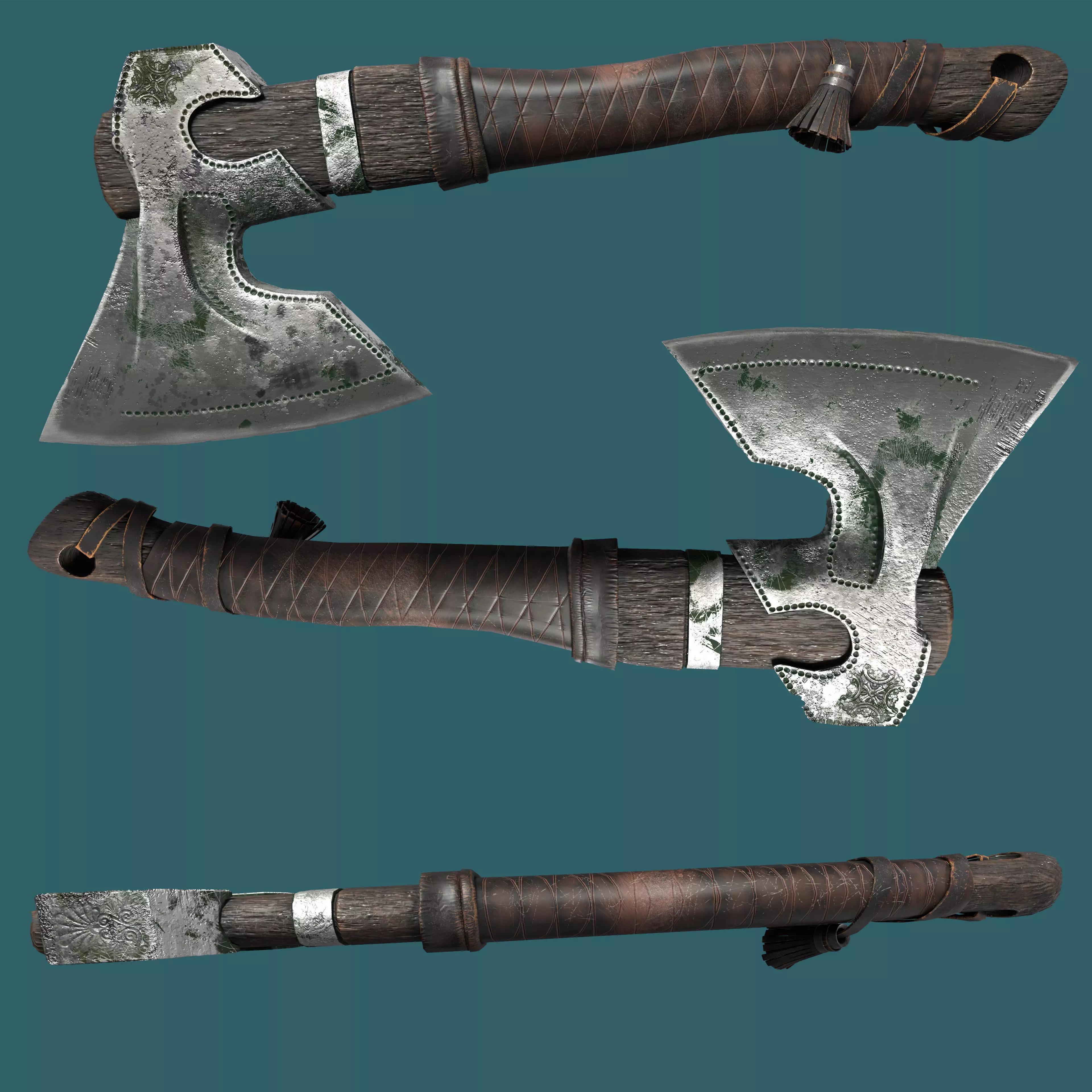 Souvenire Axe Free low-poly 3D model