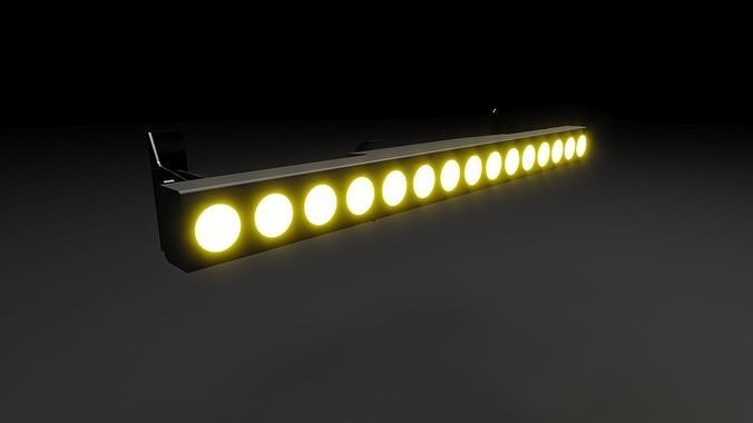 Concert Stage Light Prolights Lumipix Low-poly 3D model