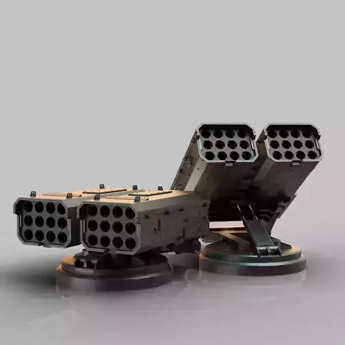 sci-fi missile launcher M-24