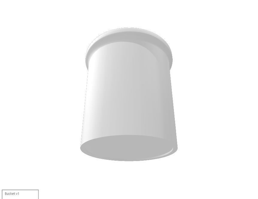 5 Gallon Bucket one tenth Free 3D print model_2