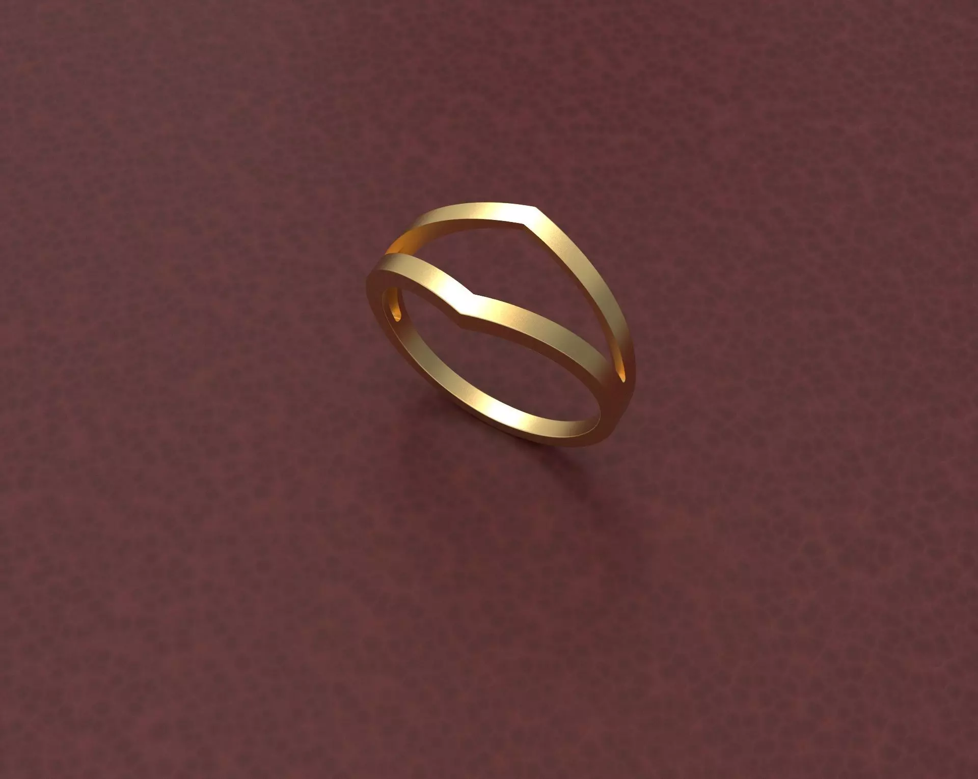 Minimalist Ring DM-3 Free 3D print model_0