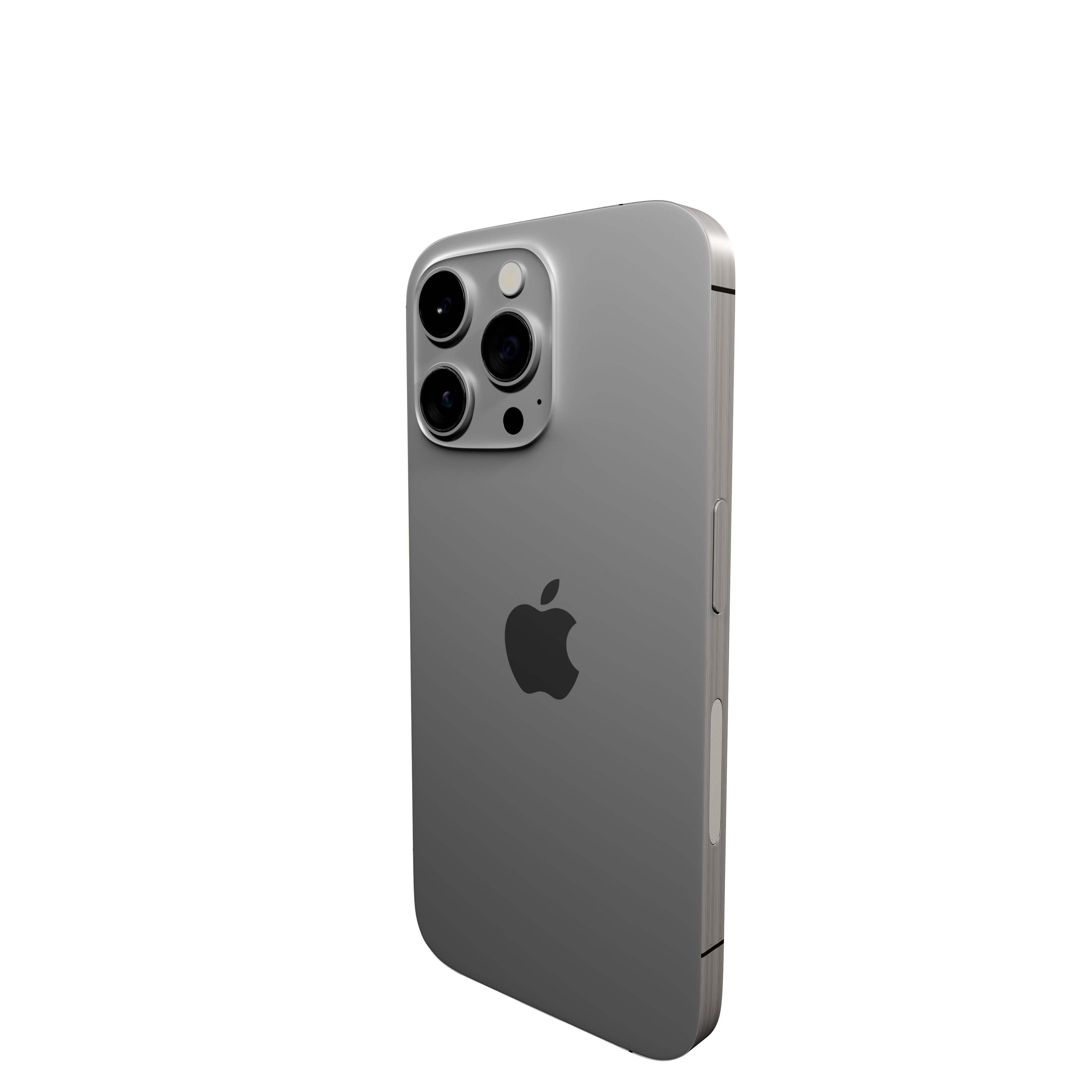 Apple iPhone 15 Pro Max Low-Poly Low-poly 3D model_3