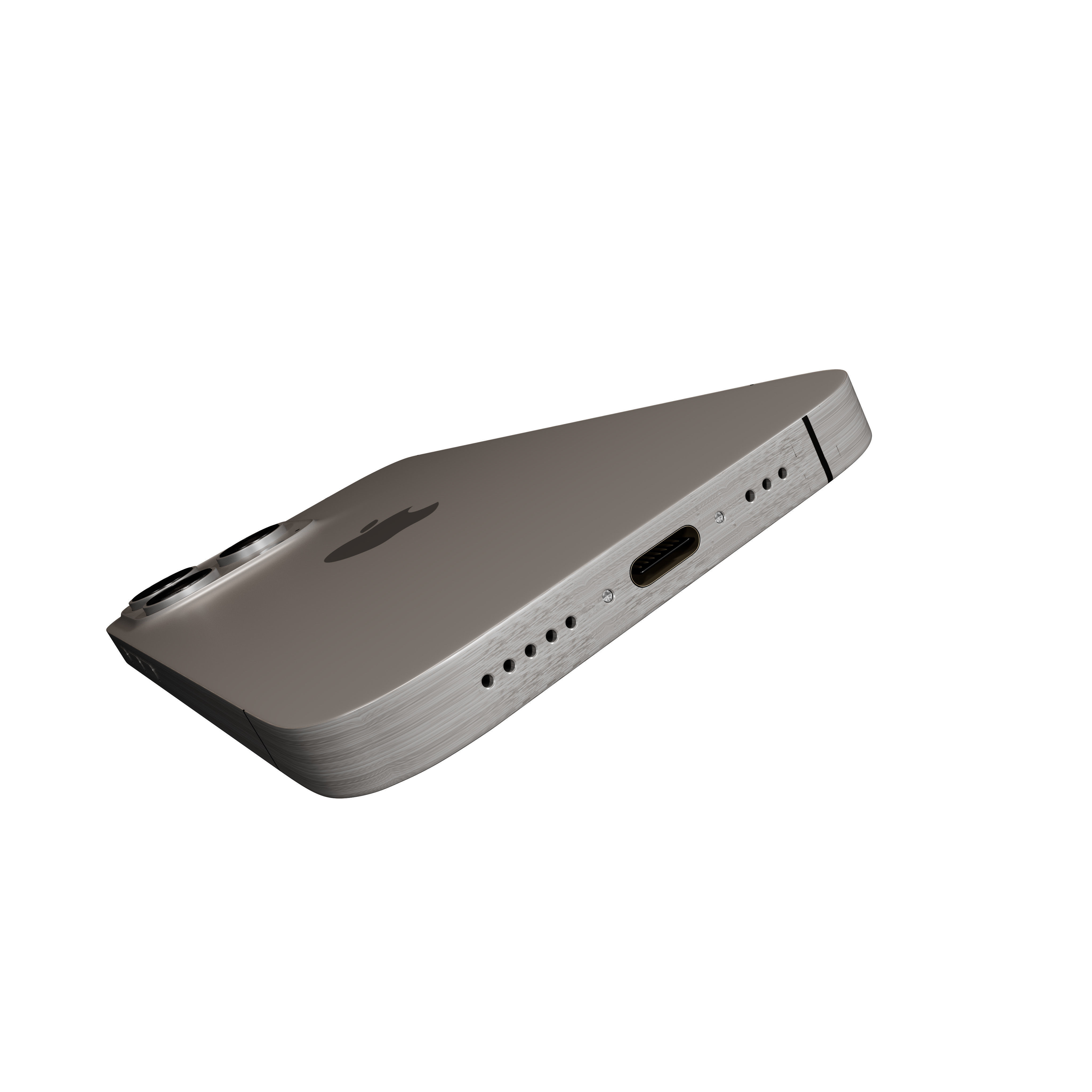 Apple iPhone 15 Pro Max Low-Poly Low-poly 3D model_5