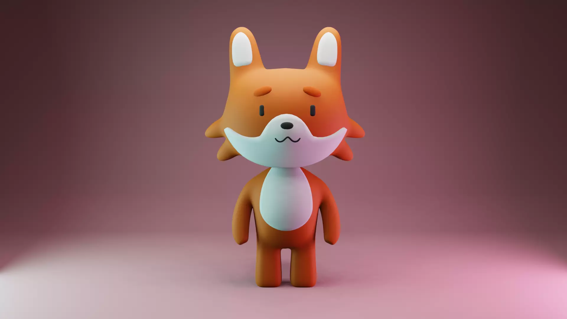 Fox modeling 3D model_0