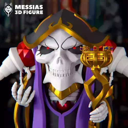 Chibi Ainz Ooal 3D print model