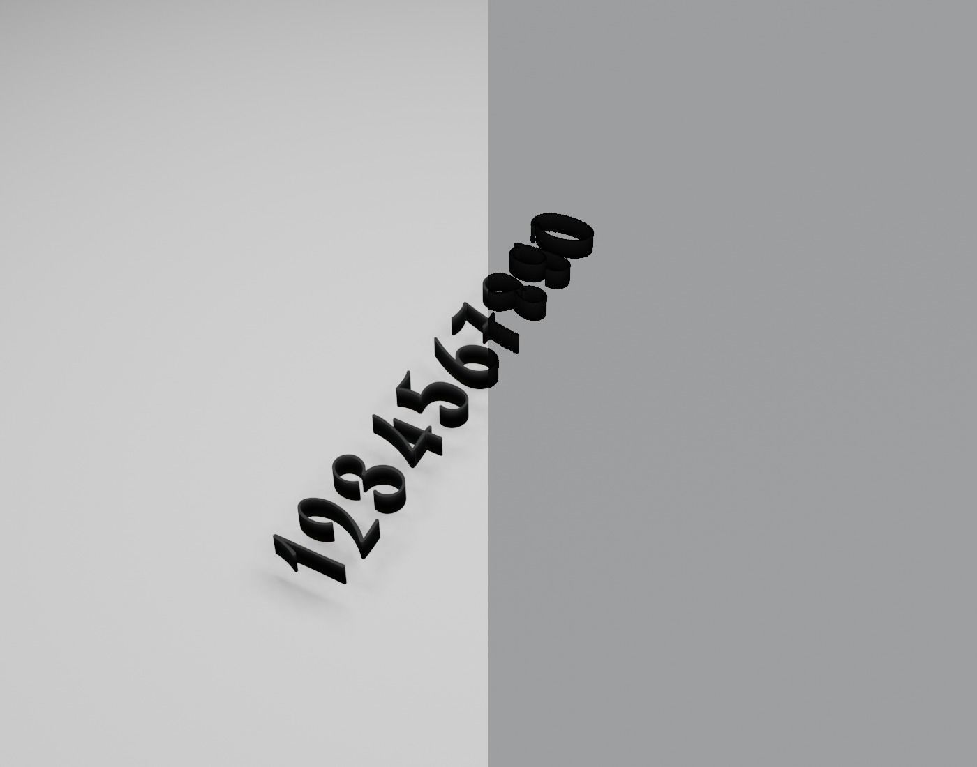 Barokah Signature Text 3D print model_12