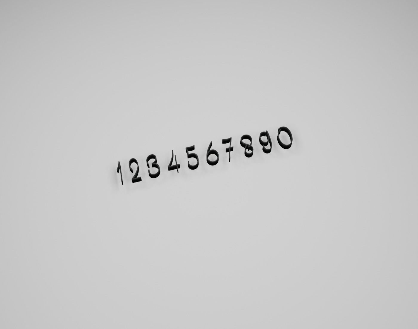 Barokah Signature Text 3D print model_1