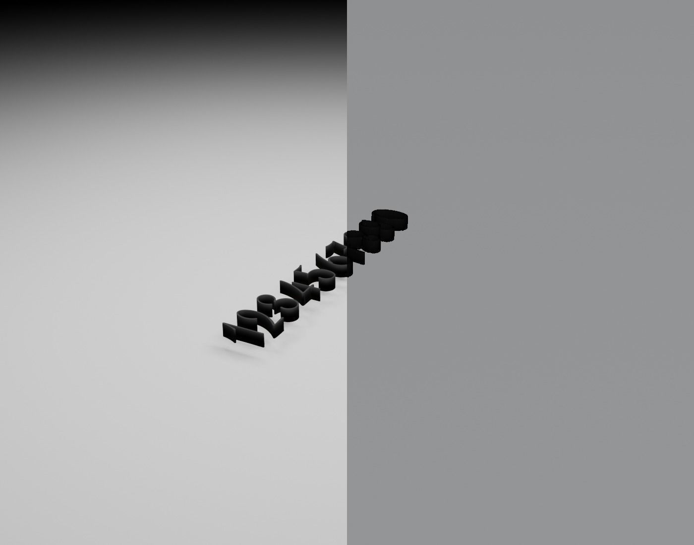 Barokah Signature Text 3D print model_15