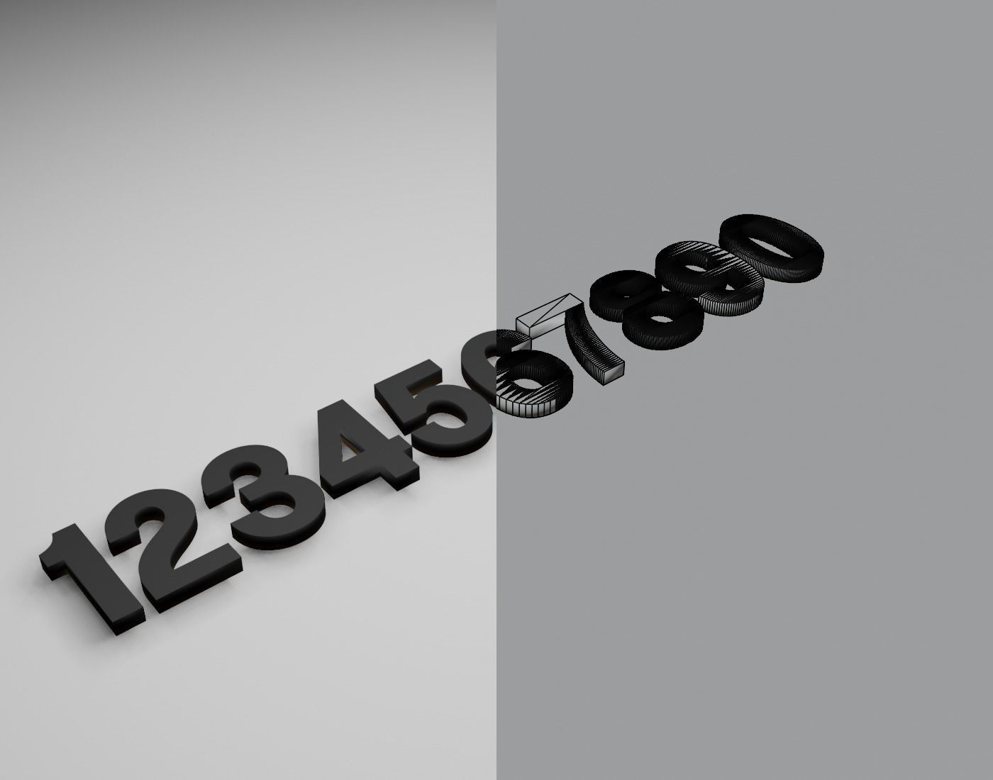 Lowball Neue Semi Bold 3D print model_13