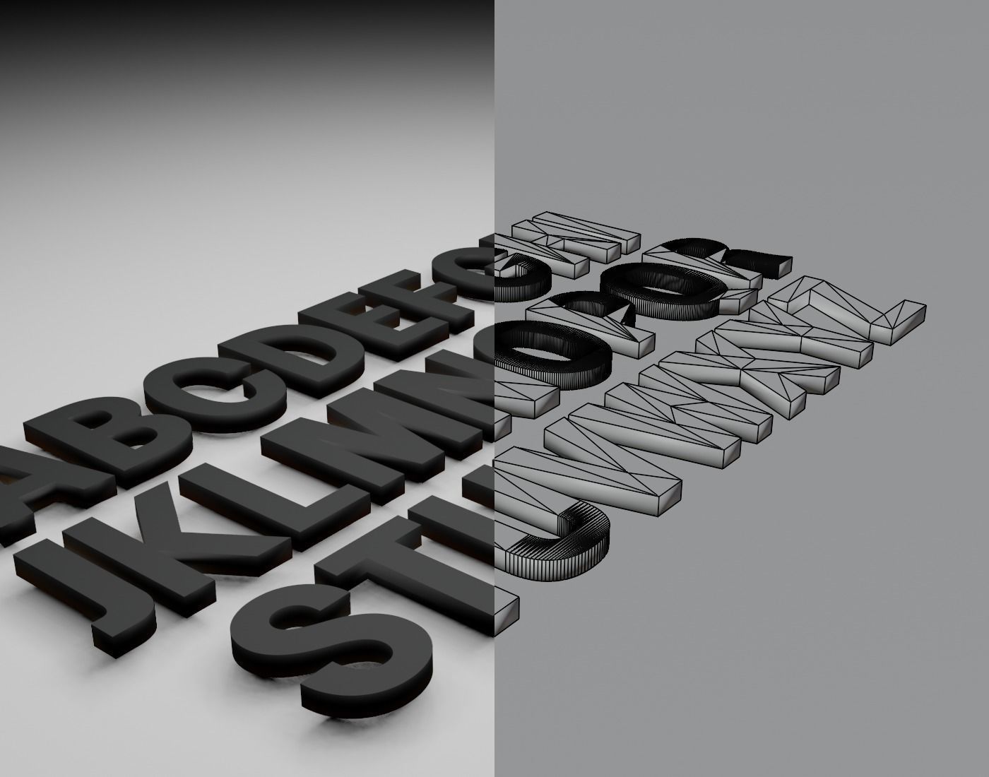 Lowball Neue Semi Bold 3D print model_14