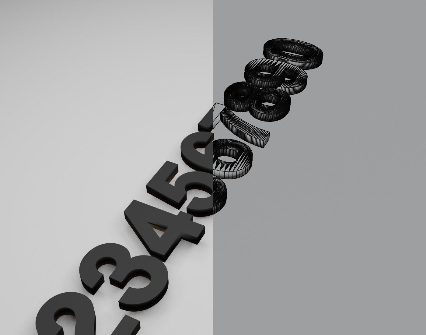 Lowball Neue Semi Bold 3D print model_12