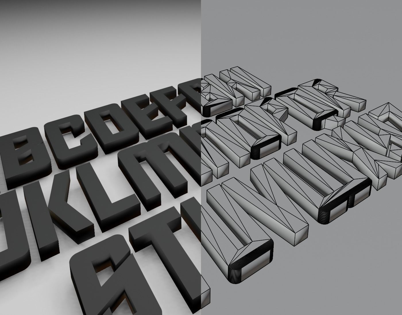 Edge Of The Galaxy Italic 3D print model_10