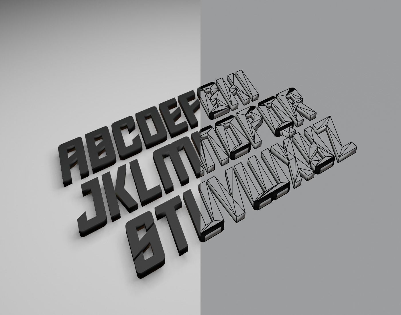 Edge Of The Galaxy Italic 3D print model_14