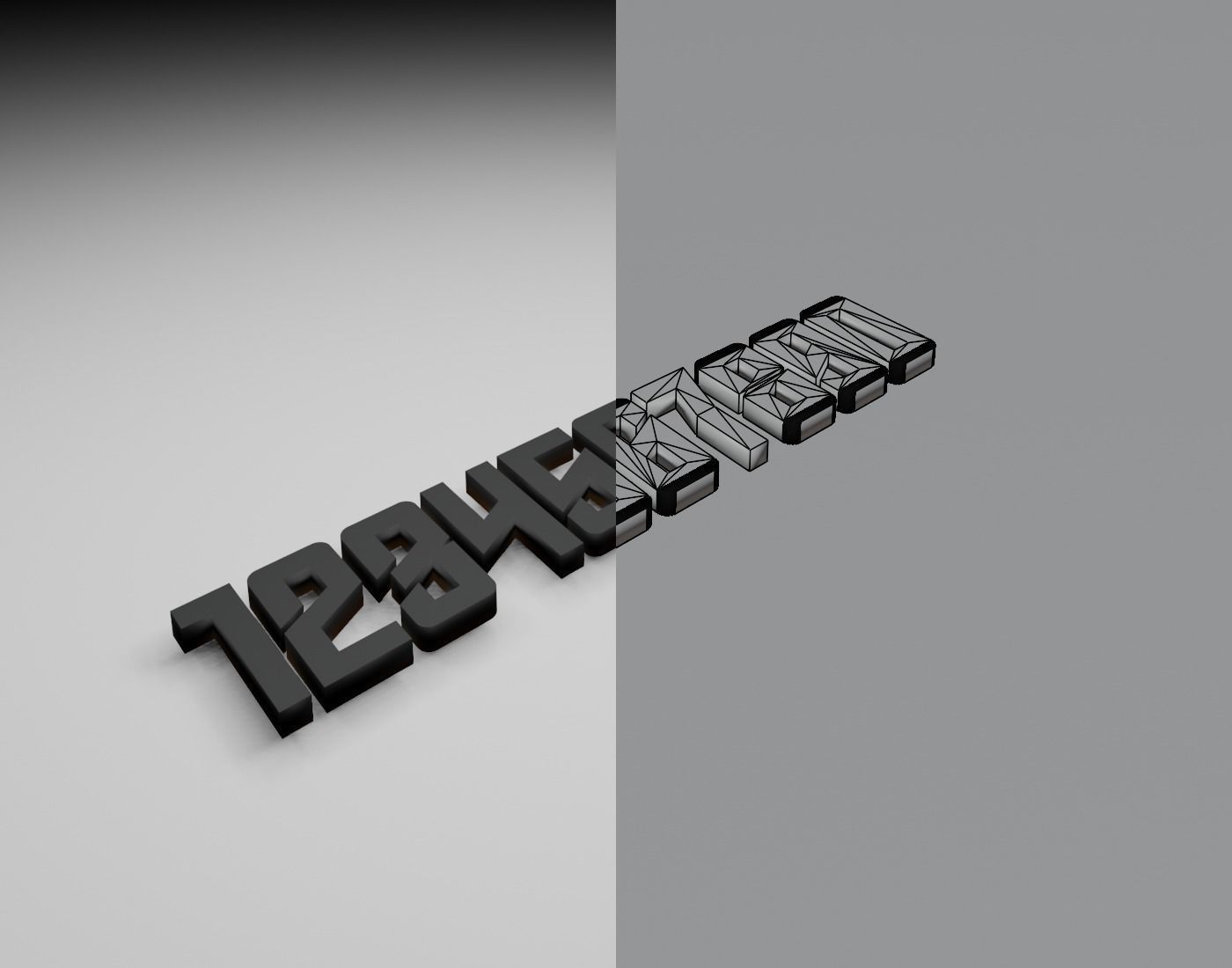 Edge Of The Galaxy Italic 3D print model_15