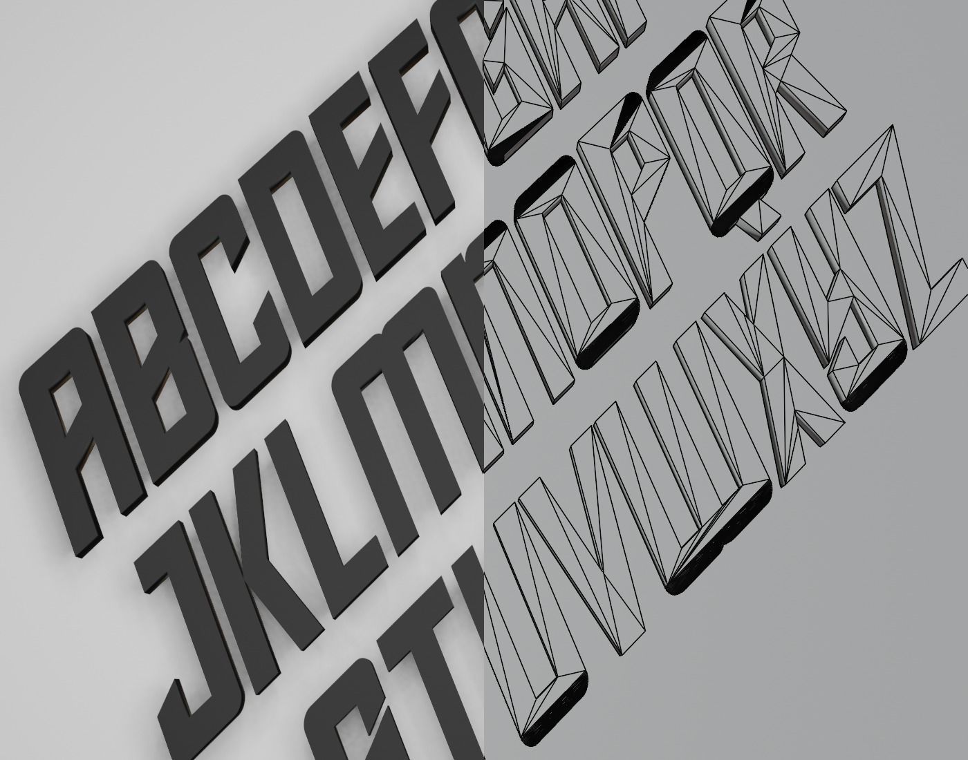 Edge Of The Galaxy Italic 3D print model_1