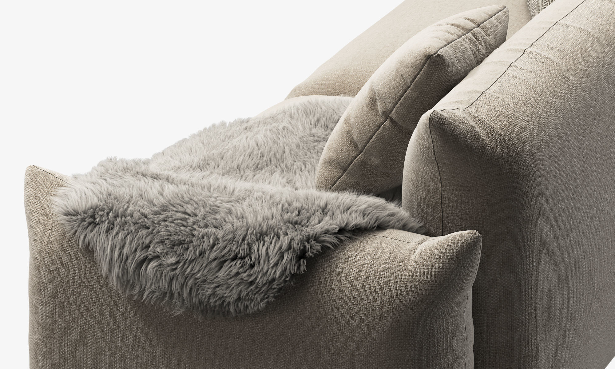 Marenco sofa by Arflex 3D model_3