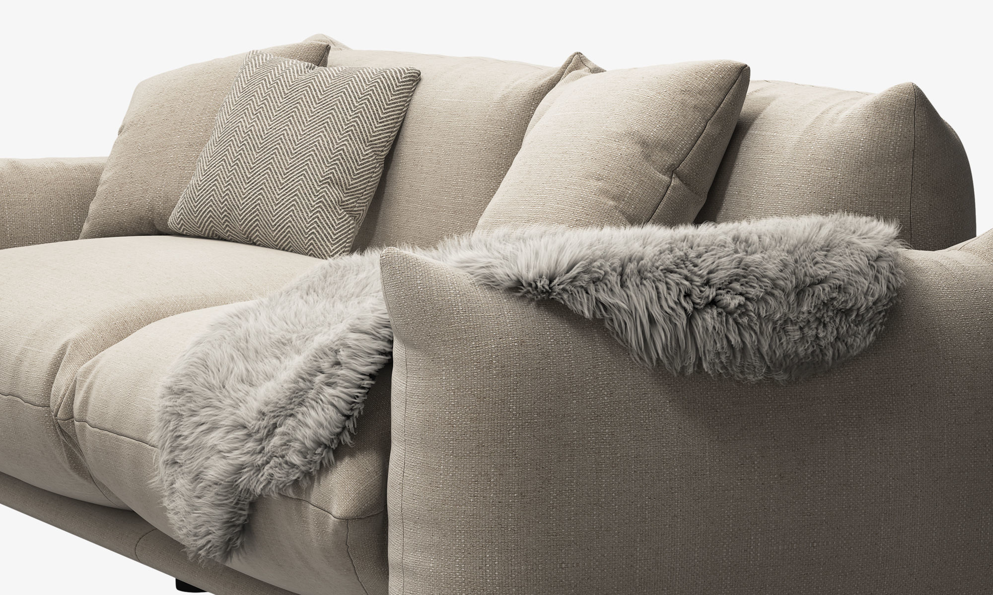 Marenco sofa by Arflex 3D model_2