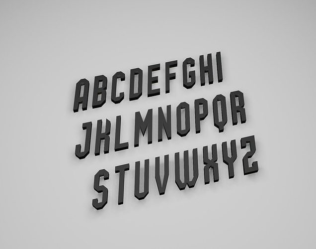 YulongItalic 3D print model