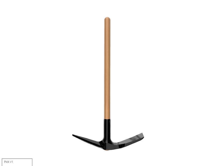 Pick one tenth Free 3D print model_5