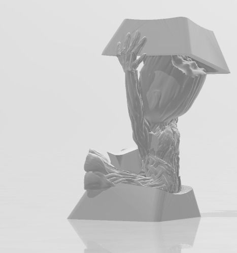 KEYCAP GROOT 3D print model_1