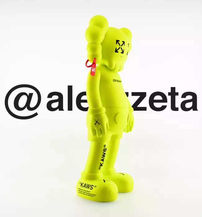 Kaws Off White Companion 2 for Print 3D print model_31