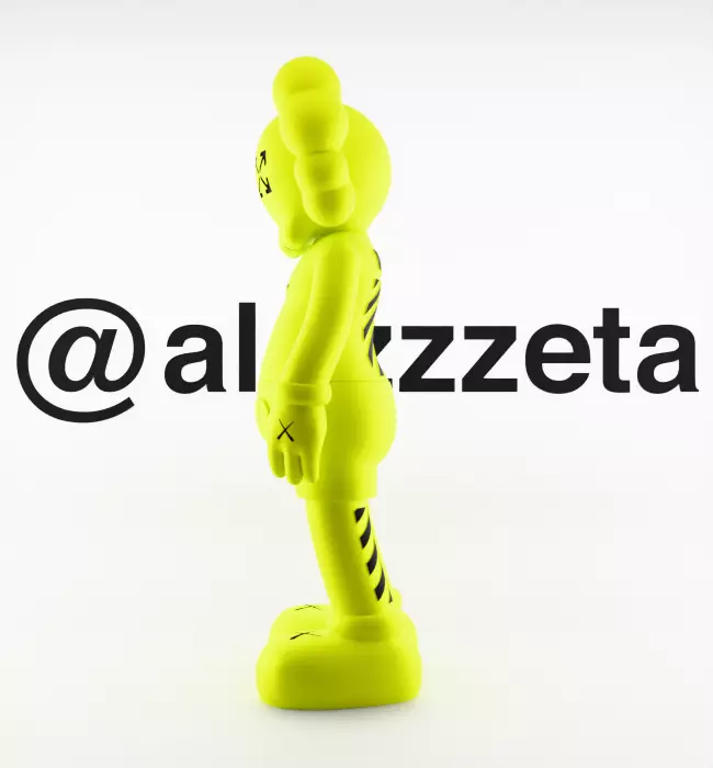 Kaws Off White Companion 2 for Print 3D print model_10