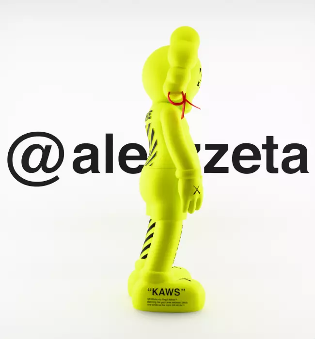 Kaws Off White Companion 2 for Print 3D print model_27