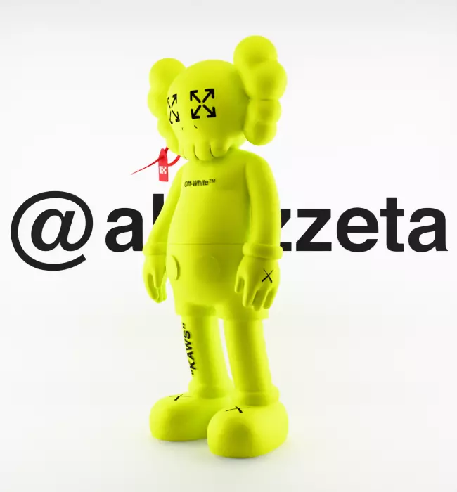 Kaws Off White Companion 2 for Print 3D print model_5