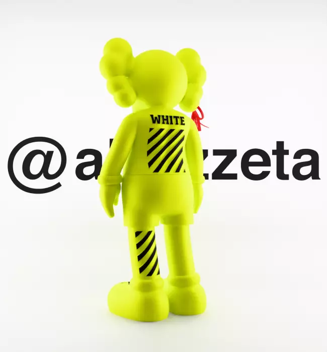 Kaws Off White Companion 2 for Print 3D print model_16