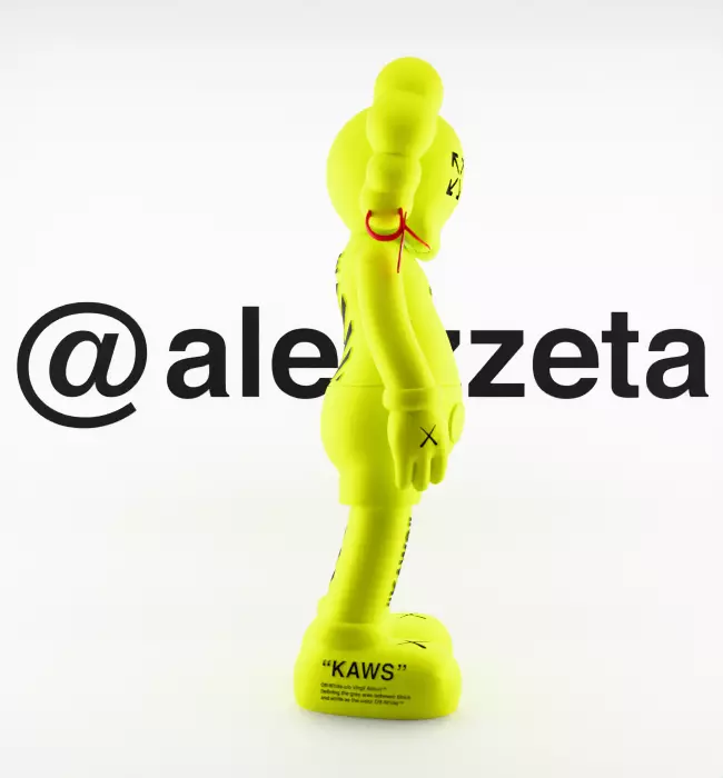 Kaws Off White Companion 2 for Print 3D print model_28