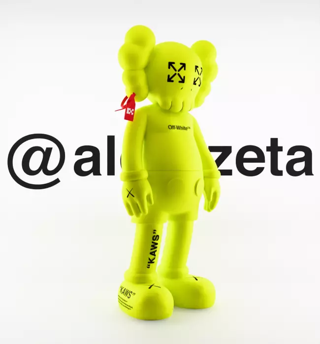 Kaws Off White Companion 2 for Print 3D print model_33