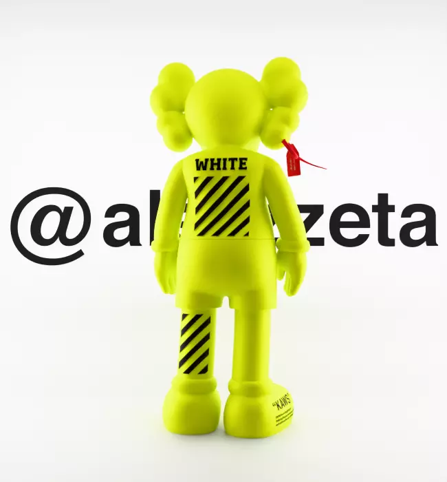 Kaws Off White Companion 2 for Print 3D print model_20
