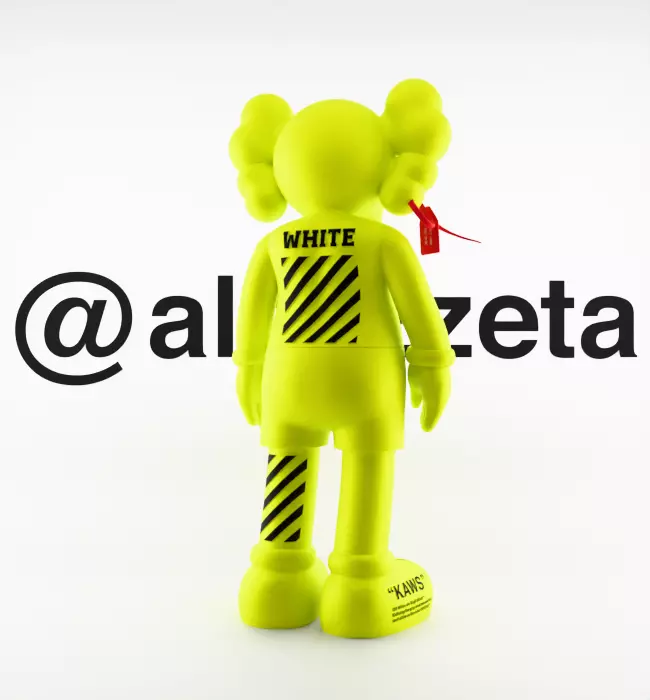 Kaws Off White Companion 2 for Print 3D print model_21