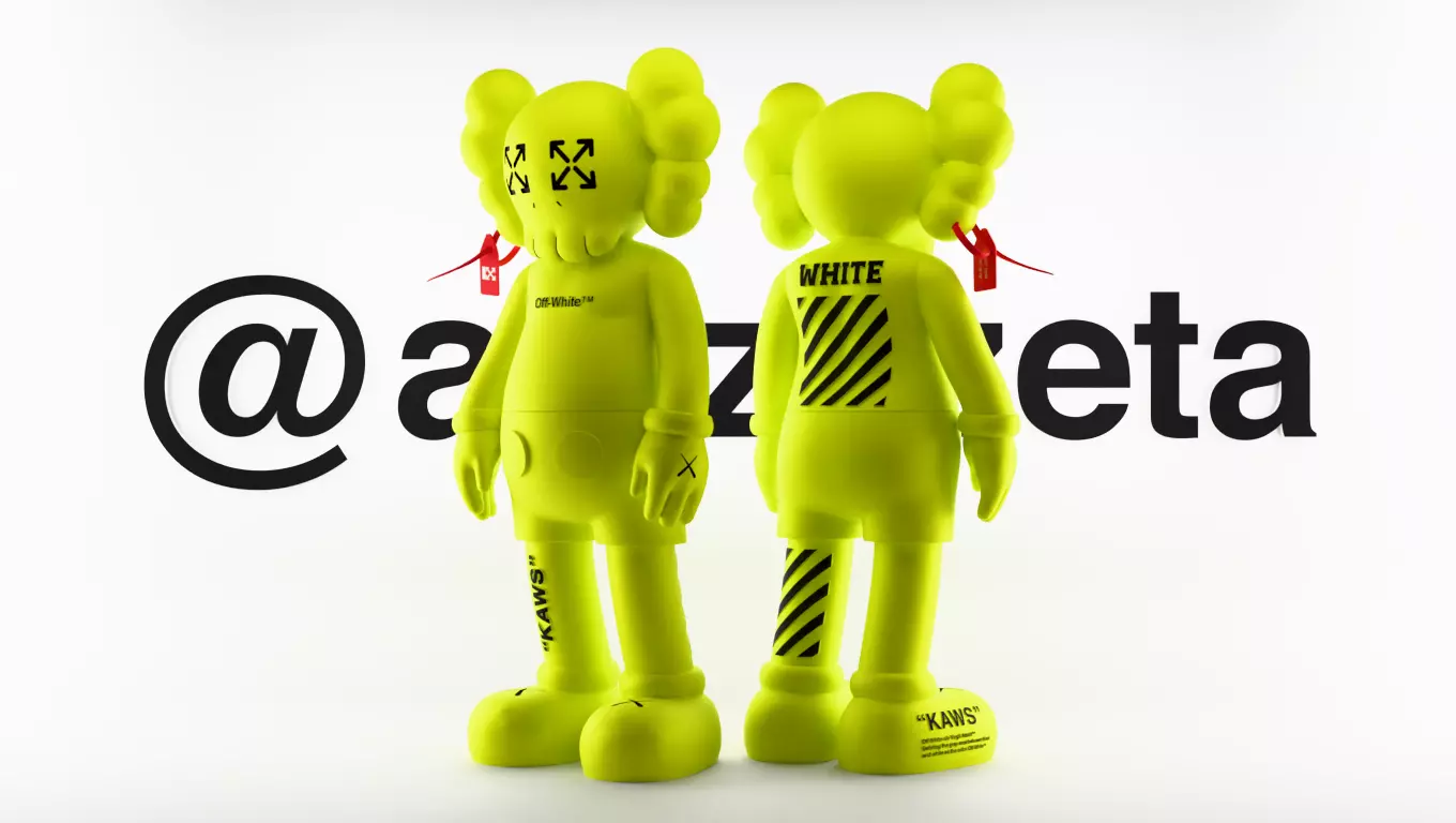 Kaws Off White Companion 2 for Print 3D print model_0