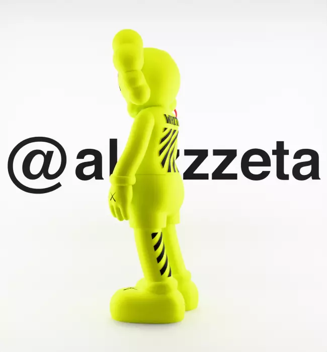 Kaws Off White Companion 2 for Print 3D print model_12