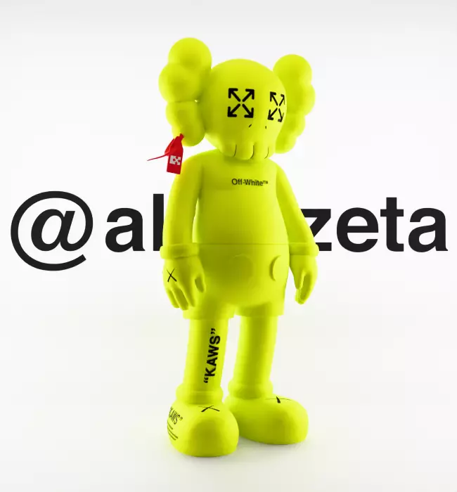 Kaws Off White Companion 2 for Print 3D print model_34