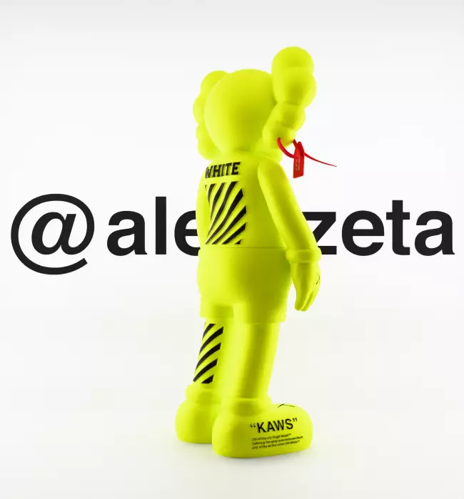 Kaws Off White Companion 2 for Print 3D print model_24