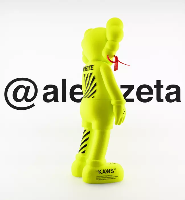Kaws Off White Companion 2 for Print 3D print model_25