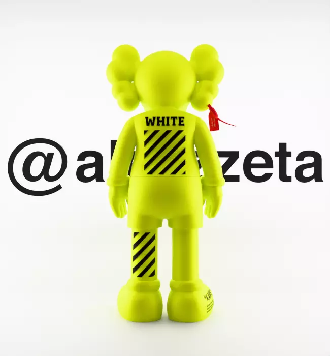 Kaws Off White Companion 2 for Print 3D print model_19