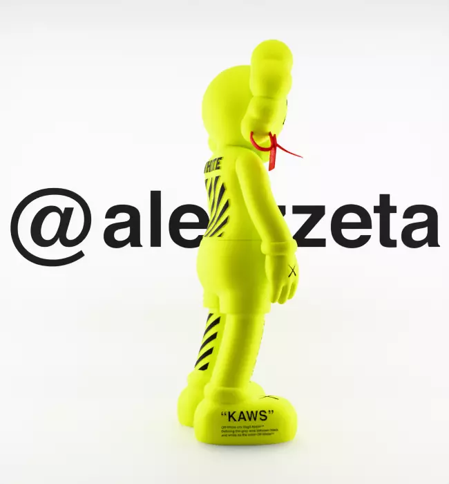 Kaws Off White Companion 2 for Print 3D print model_26
