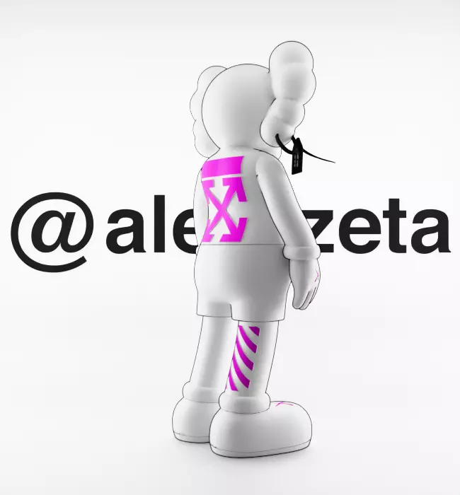 Kaws Off White Companion 3 for Print 3D print model_24