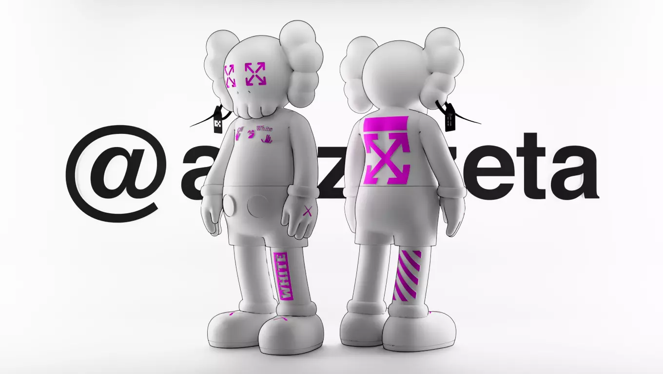 Kaws Off White Companion 3 for Print 3D print model_0