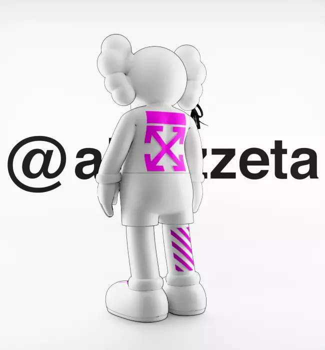 Kaws Off White Companion 3 for Print 3D print model_16
