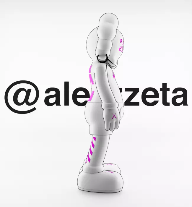 Kaws Off White Companion 3 for Print 3D print model_28