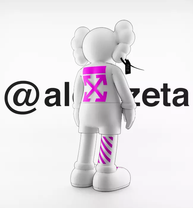 Kaws Off White Companion 3 for Print 3D print model_22