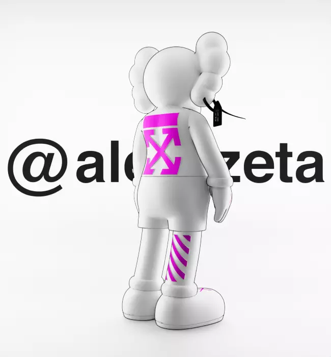 Kaws Off White Companion 3 for Print 3D print model_23