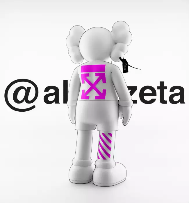 Kaws Off White Companion 3 for Print 3D print model_21