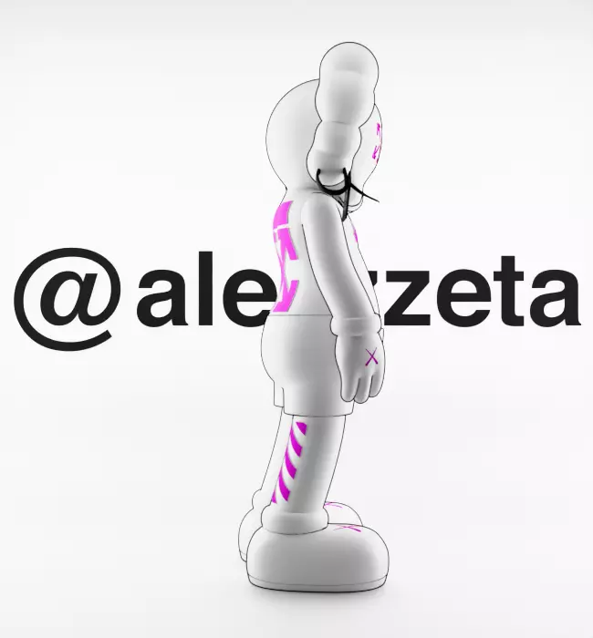 Kaws Off White Companion 3 for Print 3D print model_27