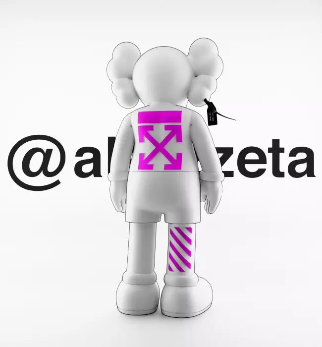 Kaws Off White Companion 3 for Print 3D print model_20